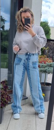 Jeansy Due Colori 