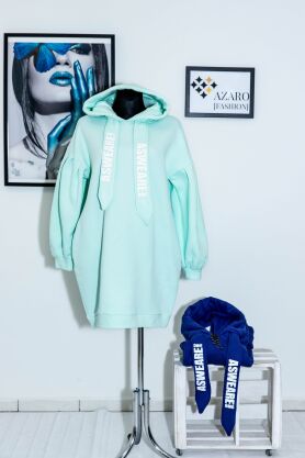 Bluza z kapturem ocieplana Miss Pocket