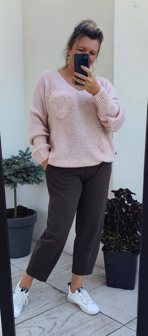 Sweter z wełną Pearl