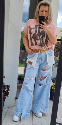 Spodnie jeansy PocketBianco